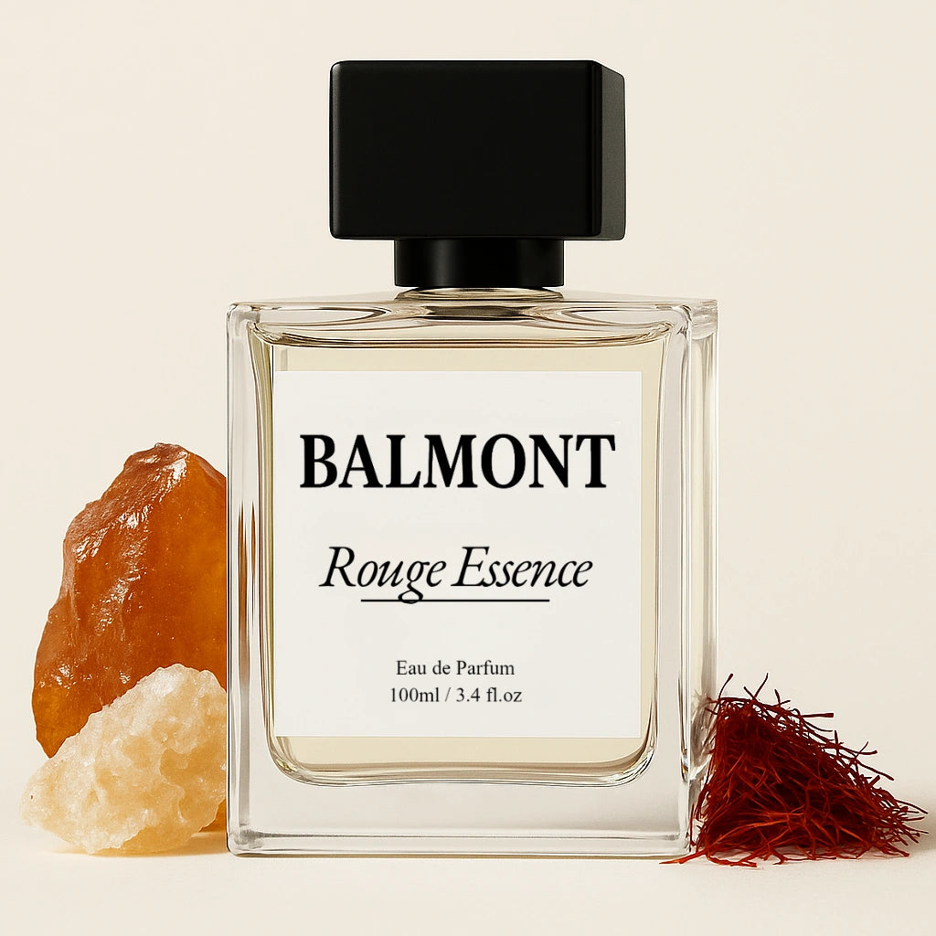 Balmont Rouge Essence – Perfume 100ml Inspirado en Baccarat Rouge 540 de MFK